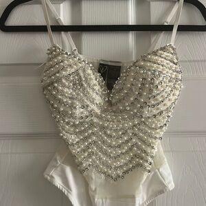 Windsor - Twisted Angel Embroidered Bodysuit